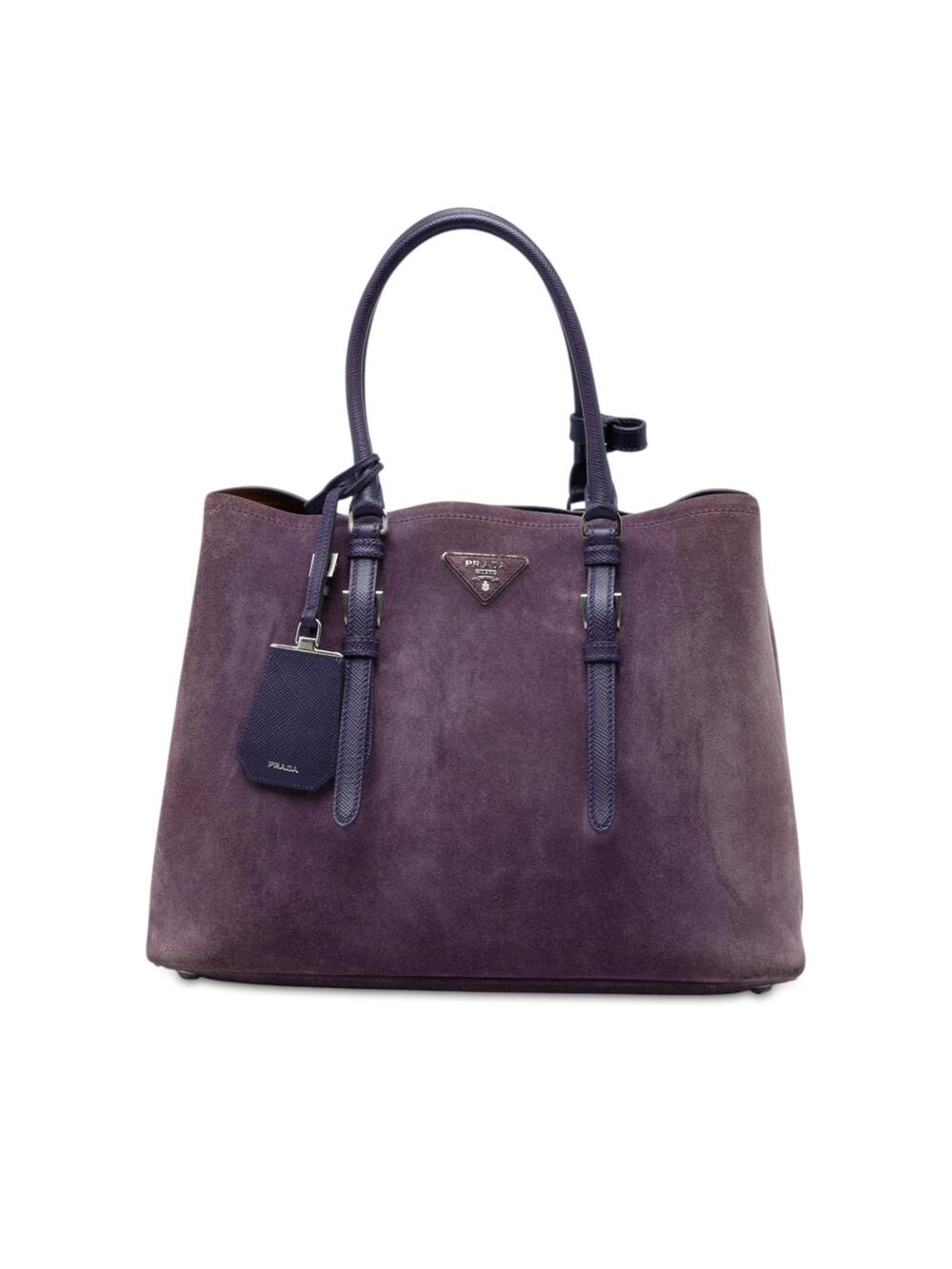 Prada Medium Scamosciato Double Handle #360460P84B